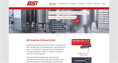 Desktop Screenshot of bsi-in.de